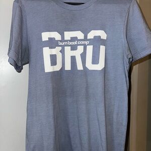 Burn Boot Camp Bro Men's Blue T-Shirt